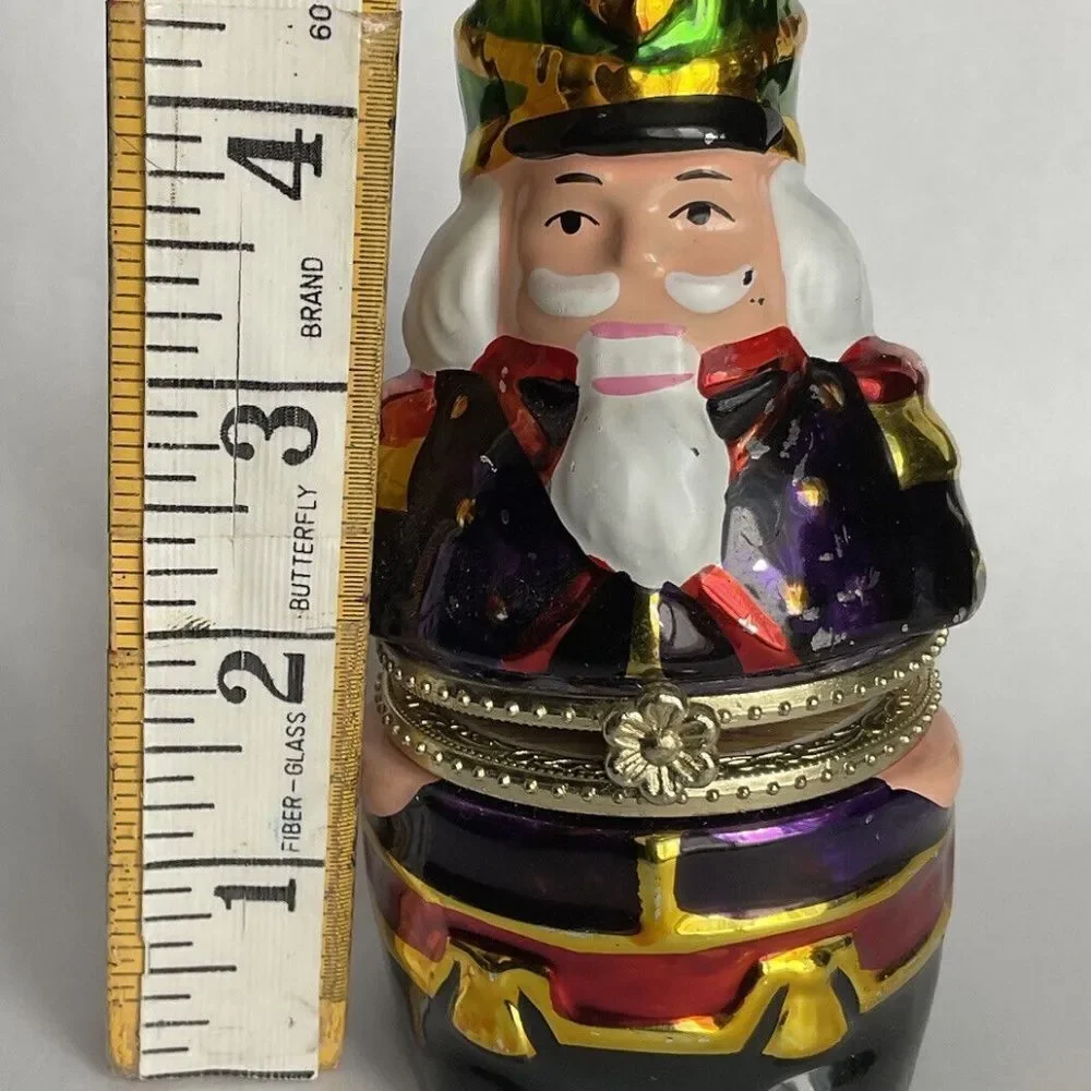 VTG Mr.Christmas Nutcracker Toy Soldier‎ Music Box Plays Dance Sugar Plum Fairy